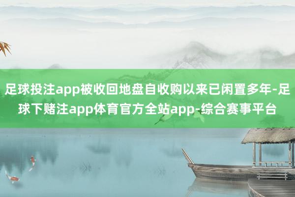 足球投注app被收回地盘自收购以来已闲置多年-足球下赌注app体育官方全站app-综合赛事平台