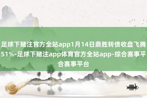 足球下赌注官方全站app1月14日鼎胜转债收盘飞腾1.51%-足球下赌注app体育官方全站app-综合赛事平台