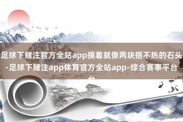 足球下赌注官方全站app摸着就像两块捂不热的石头-足球下赌注app体育官方全站app-综合赛事平台